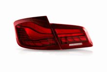 Load image into Gallery viewer, BMW 5-Series F10 F18 M5 6th Gen GTS Style -Red or Smoked- OLED Dynamic LED Tail Lights (2011-2017)