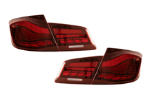 Load image into Gallery viewer, BMW 5-Series F10 F18 M5 6th Gen GTS Style -Red or Smoked- OLED Dynamic LED Tail Lights (2011-2017)