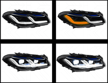 Load image into Gallery viewer, BMW 5-Series F10/F18 New Generation (G30 Style) Headlights 2011-2017