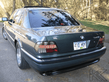 Load image into Gallery viewer, BMW 7-Series E38 Clear Smoked LED Tail Lights (1994-1998)