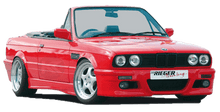 Load image into Gallery viewer, BMW E30 Coupe/Convertible - Rieger "Twisty" Side Skirt Set