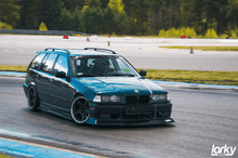 Load image into Gallery viewer, BMW E36 M3 Series 3 Black Side Skirt Extensions (1992 - 1999)