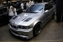 Load image into Gallery viewer, BMW E36 Series 3 GTR Inspired Front Hood Gills (1990 - 1999)