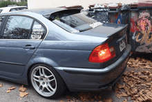 Load image into Gallery viewer, BMW E46 Sedan Series 3 Black HM Roof Spoiler (1998 - 2006)