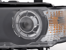 Load image into Gallery viewer, BMW E53 X5 Black OE+ Angel Eye Headlights - (2000-2003)