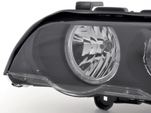 Load image into Gallery viewer, BMW E53 X5 Black OE+ Angel Eye Headlights - (2000-2003)