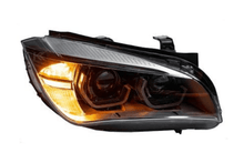 Load image into Gallery viewer, BMW E84 X1 Modern Style Angel Eye HID Bi-Xenon Headlights (2010 - 2015)