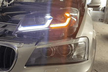 Load image into Gallery viewer, BMW F25 X3 Pre LCI "Modern Style" LED Headlights (2010 - 2013)