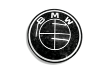Load image into Gallery viewer, BMW Roundel Emblem Covers - Forged Carbon Fiber Style Emblem