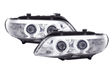 Load image into Gallery viewer, BMW X5 E53 CCFL Chrome Angel Eyes LED Headlights (2003-2006)