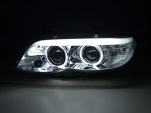 Load image into Gallery viewer, BMW X5 E53 Chrome Angel Eye LED Head Lights (2003-2006)