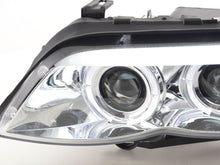Load image into Gallery viewer, BMW X5 E53 Chrome Angel Eye LED Head Lights (2003-2006)