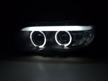 Load image into Gallery viewer, BMW X5 E53 Xenon Black Angel Eye LED Headlights (2003-2006)