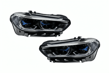 Load image into Gallery viewer, BMW X5 G05 "Modernized" Blue Accent Projector Headlights Upgrade (2019 - 2024)