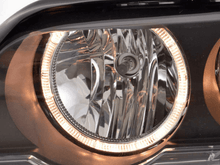 Load image into Gallery viewer, BMW X5 (Type E53) Black OE+ Angel Eyes Headlights - (2000-2003)