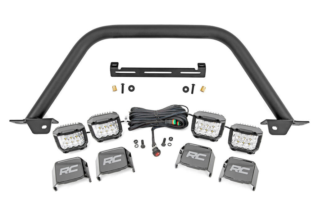 Safari Bar | 3" OSRAM (Quad) | Wide | OE Modular Steel | Ford Bronco (21-26)