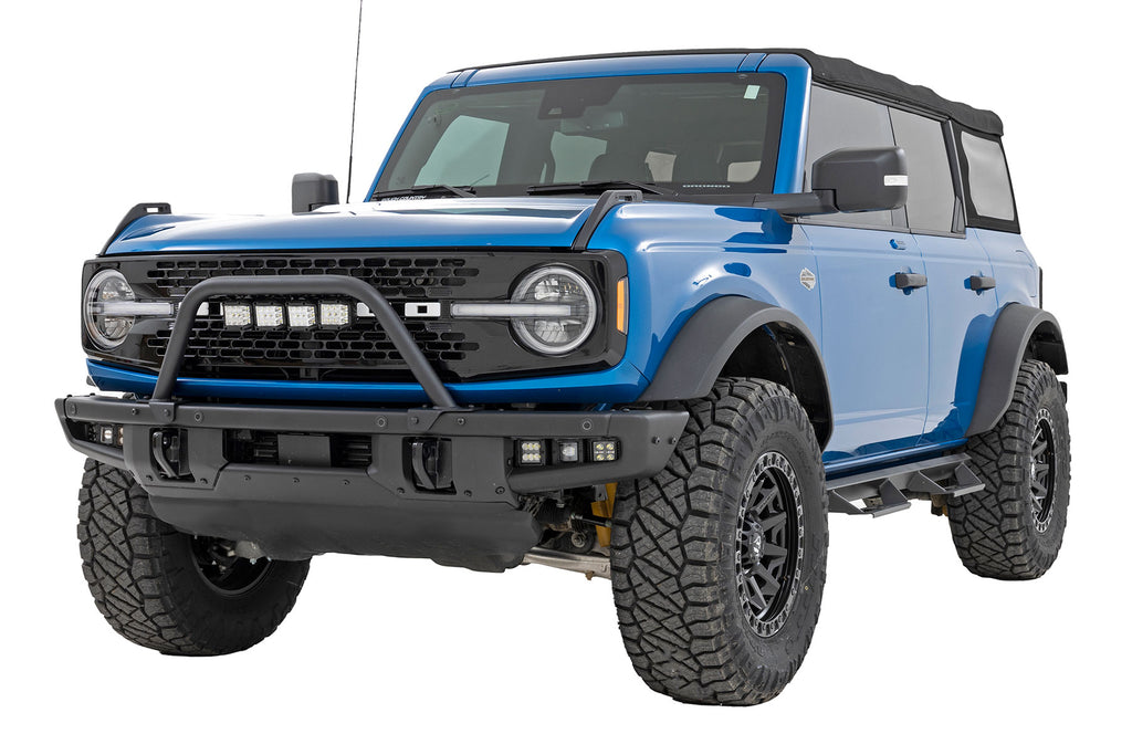 Safari Bar | 3" OSRAM (Quad) | Wide | OE Modular Steel | Ford Bronco (21-26)