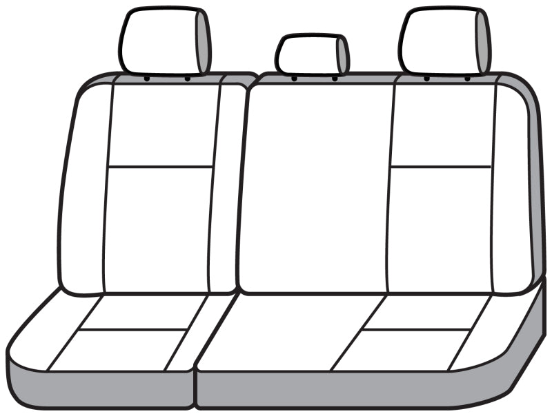 Covercraft 24-26 Toyota Tacoma Carhartt Super Dux PrecisionFit Custom 2nd Row Seat Covers - Gravel