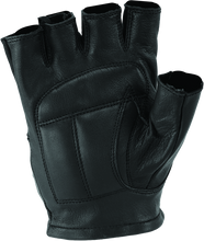 Load image into Gallery viewer, Kuryakyn By River Road Diamond Shorty Gloves Black Womens - Small