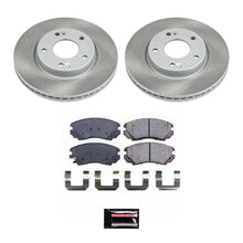 Load image into Gallery viewer, Power Stop 05-10 Kia Sportage Front Semi-Coated Rotor Kit