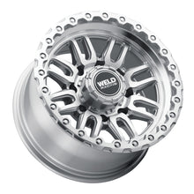 Load image into Gallery viewer, Weld Off-Road Swift 17x9in 6x135 / 6x139.7 BP ET-12 106.1mm CB - Gloss Silver Machined Wheel &amp; Ring
