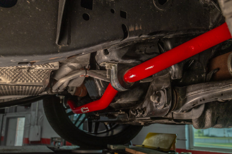 UMI Performance 15-24 Ford F-150 1 3/8in Solid Front Sway Bar - Red