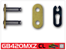 Load image into Gallery viewer, RK Chain GB420MXZ Clip Link - Gold