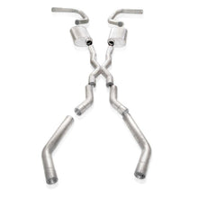 Load image into Gallery viewer, Stainless Works Chevy Camaro 1967-69 Exhaust 3in Stainless with X-Pipe