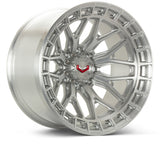 Vossen LCX-02 24x12 - 8x180 - ET44 - Ultra Deep - 124.3 - Brushed Gloss Clear Wheel