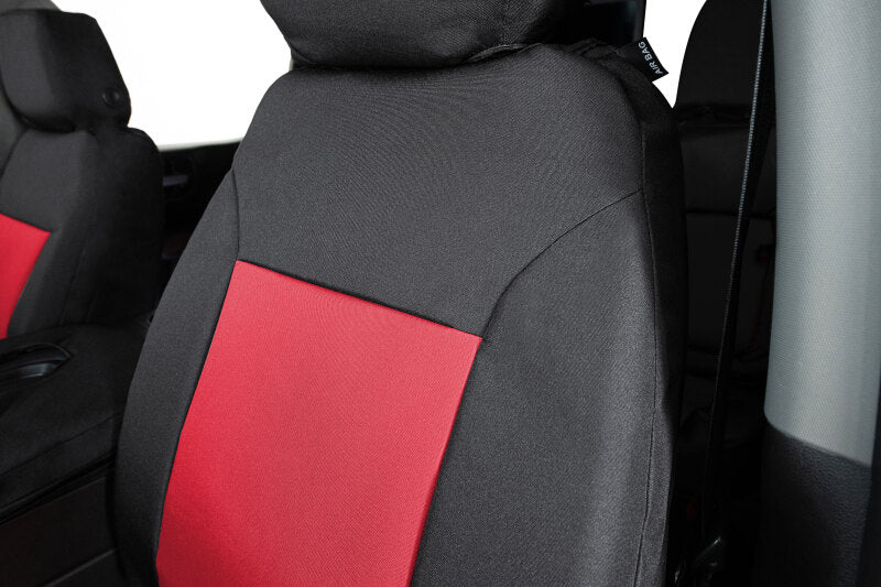 Covercraft 23-24 Chevy Colorado/GMC Endura PrecisionFit Custom Second Row Seat Covers - Red/Black