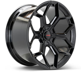 Vossen x Novitec NL5-5L 23x12 ET:15 Gloss Black Lamborghini Urus Rear Wheel