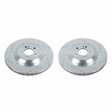 Load image into Gallery viewer, Power Stop 19-20 Mercedes-Benz CLS450 Rear Evolution Drilled &amp; Slotted Rotors - Pair