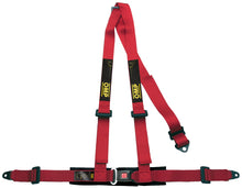 Load image into Gallery viewer, OMP 3 POINT HARNESS - ROAD 3 ECE 2208 BLACK