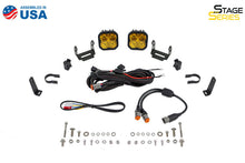 Load image into Gallery viewer, Diode Dynamics SS3 LED Bumper 1 3/4 In Roll Bar Kit Max - White Combo (Pair)