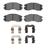 R1 90-96 Subaru Legacy Front Ceramic Pads & Hardware Kit