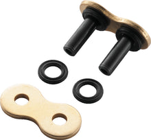 Load image into Gallery viewer, BikeMaster 520BMXR Rivet Chain Master Link - Gold