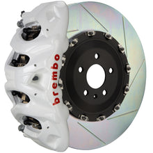 Load image into Gallery viewer, Brembo 09-16 Panamera/S/4S/Turbo Front GT BBK 8 Piston Cast 412x38 2pc Rotor Slotted Type1-White