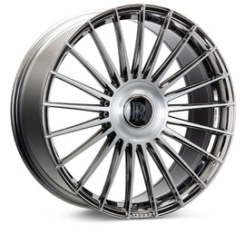 Vossen HF-8 24x9 / 5x120 BP / ET9 / 72.56 CB / Deep - EMC Polished / Brushed Wheel