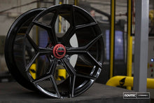 Load image into Gallery viewer, Vossen x Novitec NL4-5L 20x9 ET:36 Gloss Black Lamborghini Huracan Front Wheel