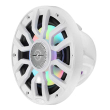 Load image into Gallery viewer, DS18 7.7in 2-Way 175 Watts RMS 4ohm Dgtl LED Lights Bullet Tweeter Cvrs Incl Wht Built-in Deck Light