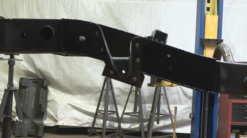 Rust Buster 1999-2006 Chevy & GMC Pick Up Truck ward Rear Frame Repair Kit - Left