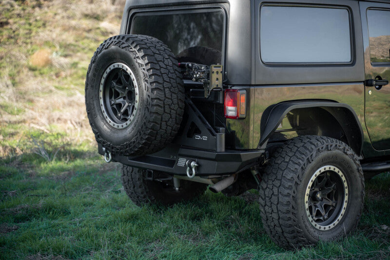 DV8 07-18 Jeep Wrangler (JK) Tire Carrier for MTO Bumper