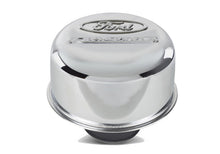 Load image into Gallery viewer, Ford Racing Logo Push-In Type Air Breather Cap - Chrome