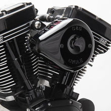 Load image into Gallery viewer, S&amp;S Cycle 91-06 XL Sportster Models Stealth Air Cleaner Kit w/ Gloss Black Mini Teardrop Cover
