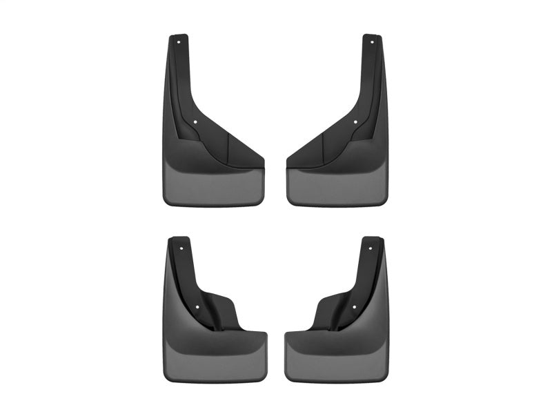 WeatherTech 21-25 Volkswagen Taos Front & Rear Mudflaps - Black