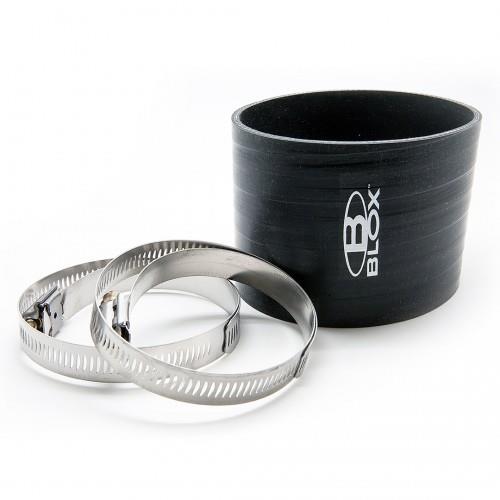 BLOX Racing Silicone Intake Hose Kit Black - 3.5inch