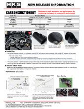 Load image into Gallery viewer, HKS Carbon Susction Kit ZN8/ZD8