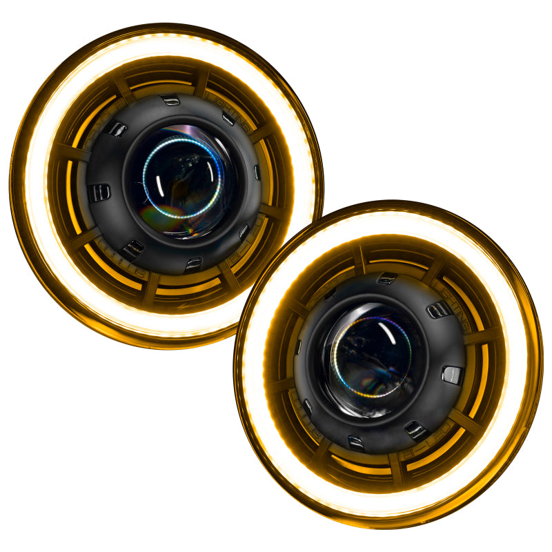 ORACLE Lighting 07-18 Jeep Wrangler JK Oculus 7in. Switchback Bi-LED Projector Headlights NO RETURNS