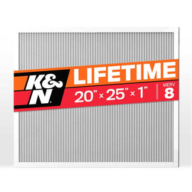 K&N HVAC Filter 20 X 25 X 1 Merv 8