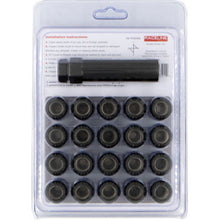 Load image into Gallery viewer, Raceline 12x1.5mm Spline Black Lug Nuts (20 Pack)